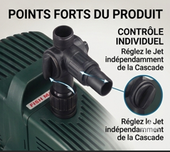 pompe de bassin fish mate 16000 kit jet d'eau complet pompe de bassin fish mate 16000 kit jet d'eau complet