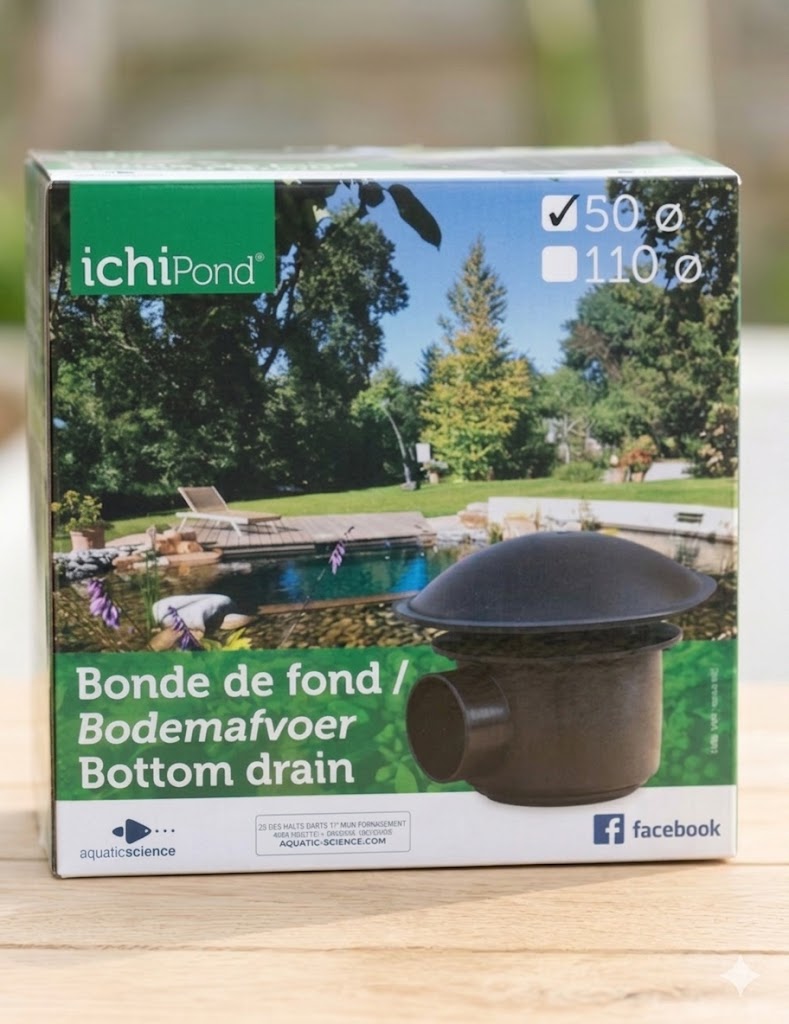 bonde de fond ichipond Ø 50 mm avec réservoir bonde de fond ichipond Ø 50 mm avec réservoir