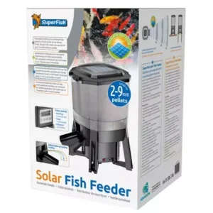 distributeur nourriture solar fish feeder
